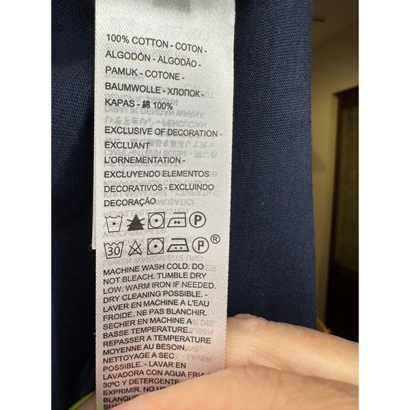 Dockers Perfect Polo Regular Fit Quick Dry Navy Blue Men's Polo Shirt - Picture 7 of 7